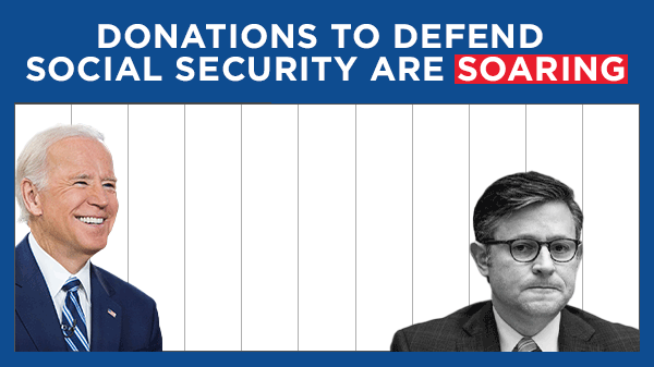 Donations Soaring
